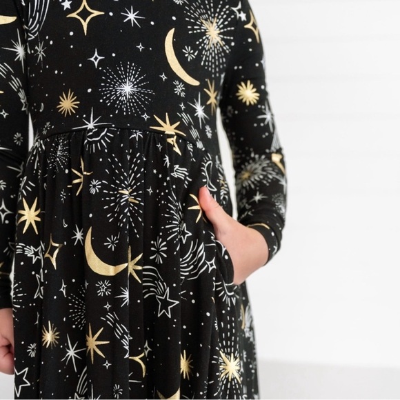 Little Sleepies Celebration Stars Dress 7 - Picture 4 of 7